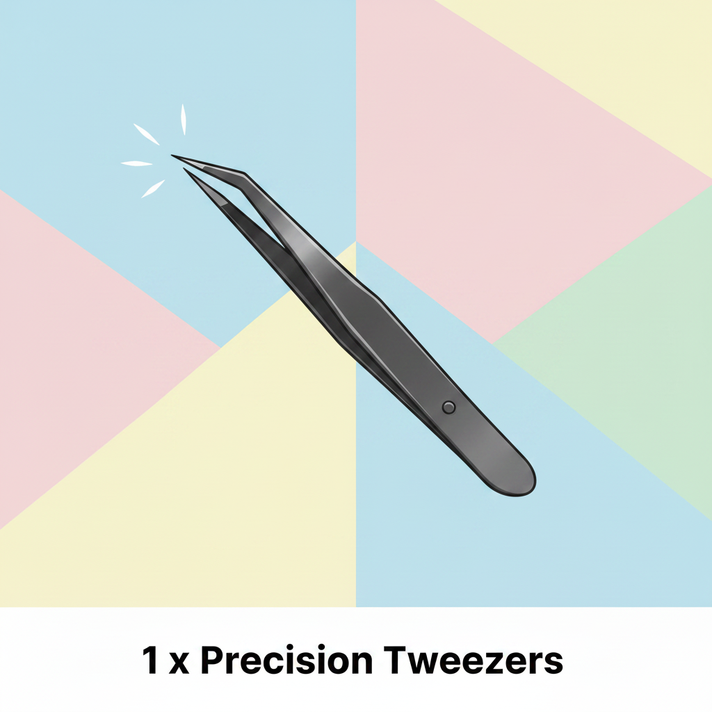Precision Tweezers Illustration